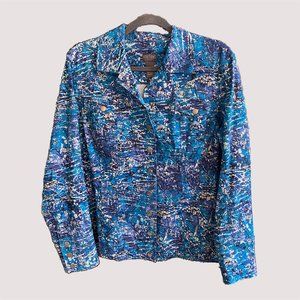 Chico Jacket  "Additions"  Chico's Size 2 (Large - size 12-14)